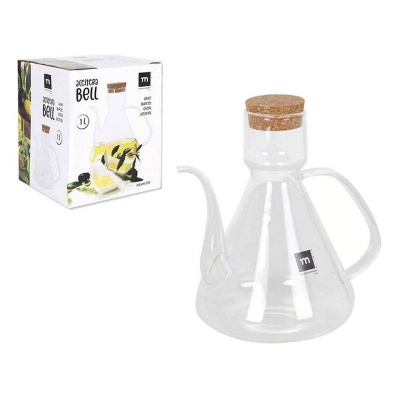 Oljeflaska La Mediterránea Bell Borosilikatglas (1000 cc) - 2