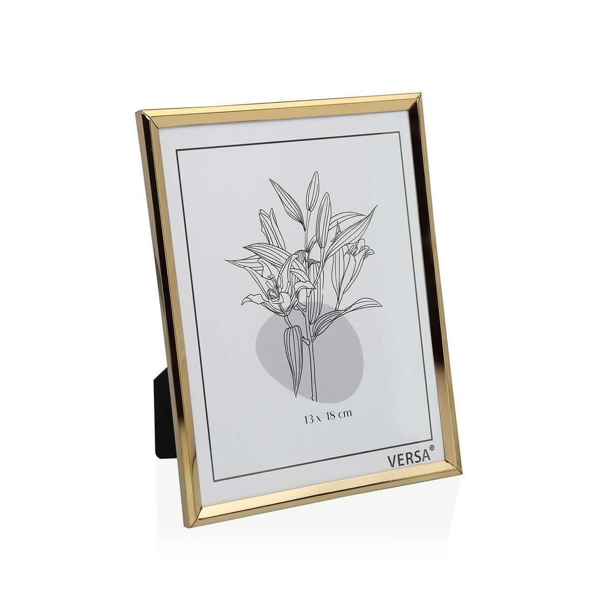 Fotoramar Versa Gyllene Metall Minimalistisk 1 x 18,5 x 13,5 cm