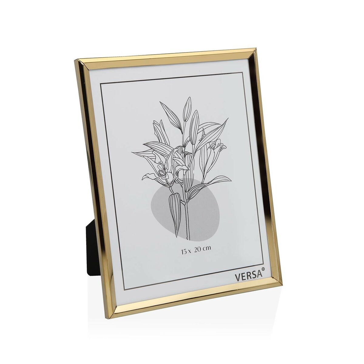 Fotoramar Versa Gyllene Metall Minimalistisk 1 x 20,5 x 15,5 cm