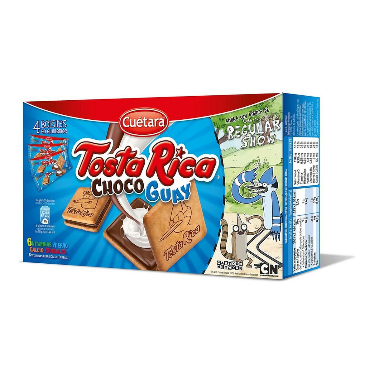Chocolate Biscuits Cuetara Tostarica (168 g) - 2