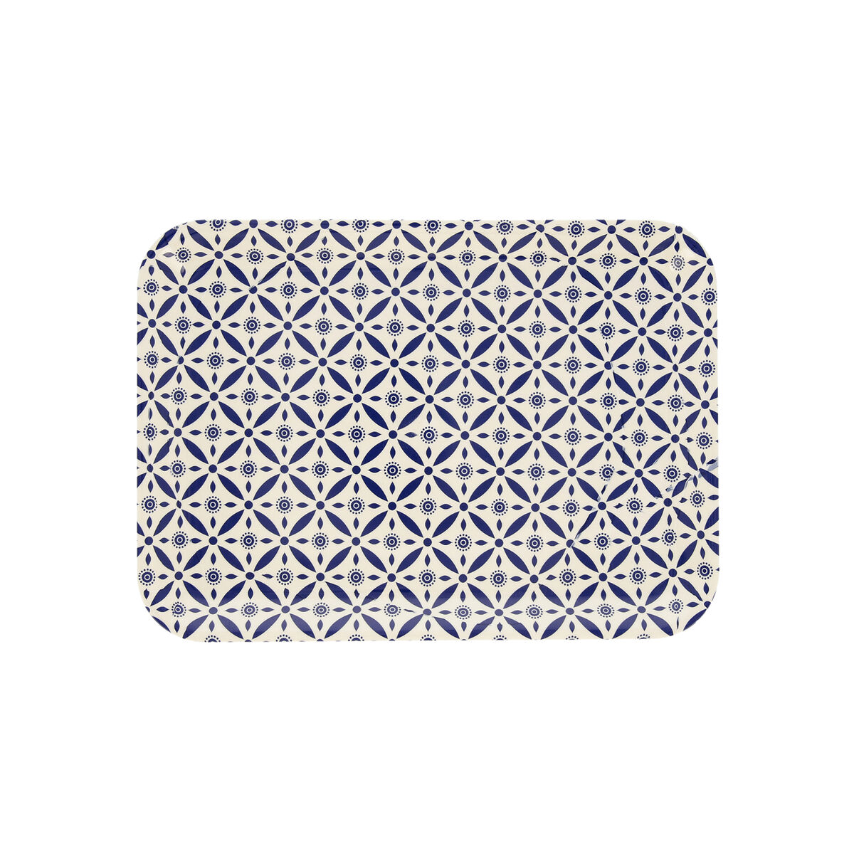 Bricka Quid Habitat Geometrisk Multicolour Plast 32 x 23 x 1,7 cm (12 antal) (Pack 12x)