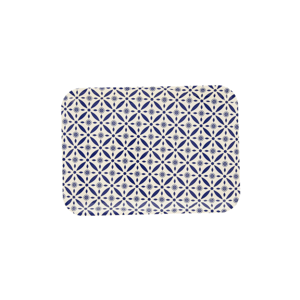 Bricka Quid Habitat Geometrisk Multicolour Plast 28 x 20 x 1,5 cm (12 antal) (Pack 12x)