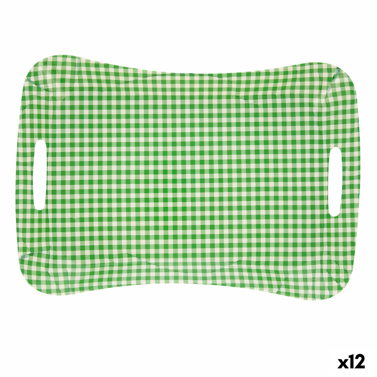 Bricka Quid Habitat Gingang Multicolour Plast 41,5 x 29 x 4 cm (12 antal) (Pack 12x) - 2