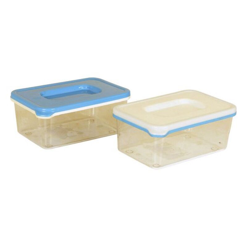 Rektangulär matlåda med lock Plast (0,4 l) (13 x 8,5 x 5,5 cm) - 2