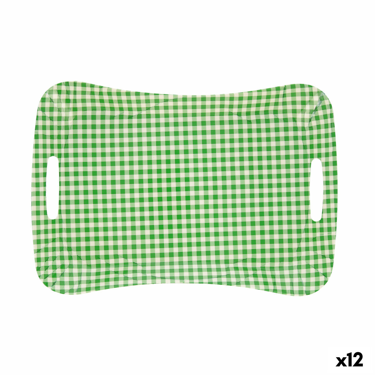 Bricka Quid Habitat Gingang Plast Multicolour (37,5 x 26 x 4 cm) (Pack 12x) - 2