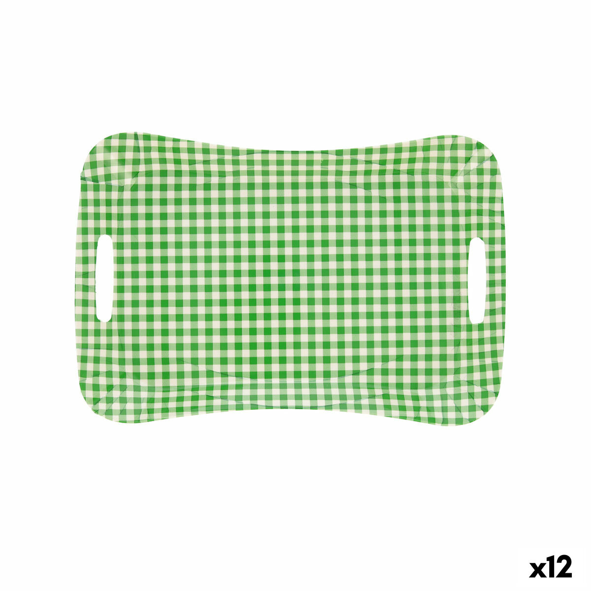 Bricka Quid Habitat Gingang Plast Multicolour (33,5 x 23 x 3,5 cm) (Pack 12x) - 2