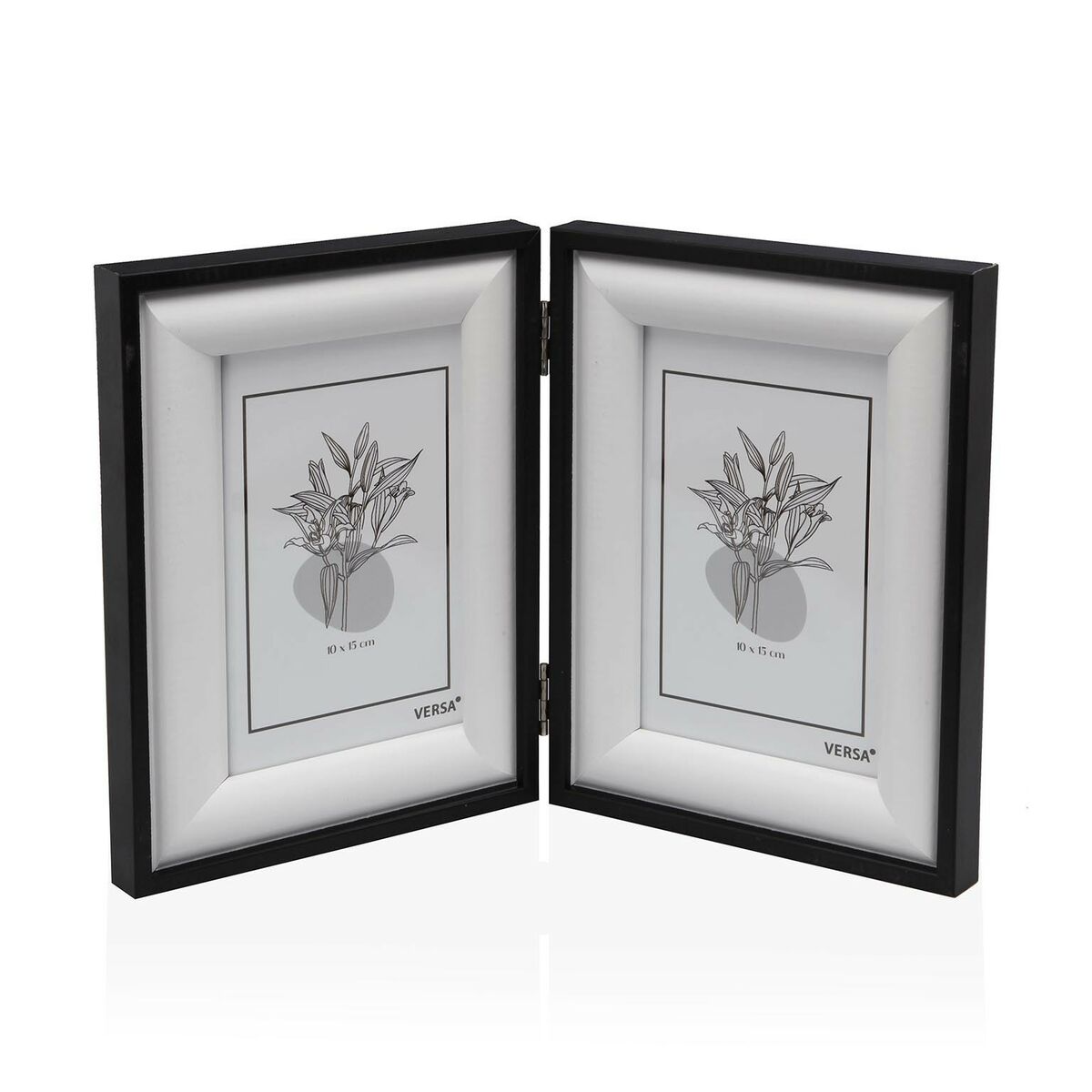 Fotoramar Versa Svart Trä MDF 1,8 x 30,5 x 20 cm