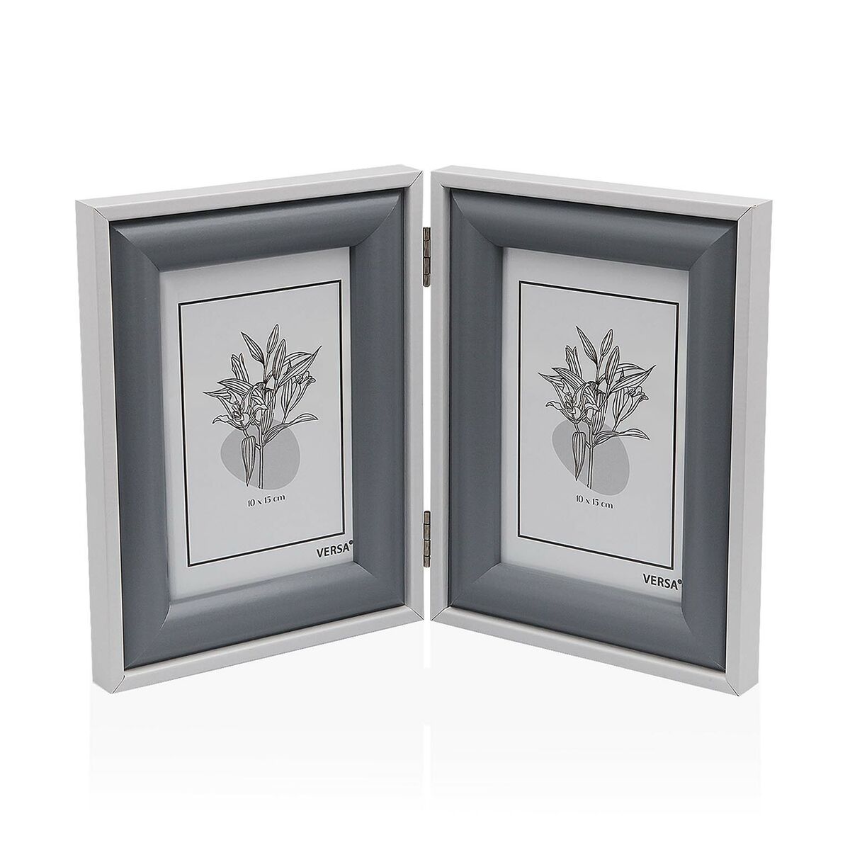Fotoramar Versa Grå Trä MDF 1,8 x 30,5 x 20 cm