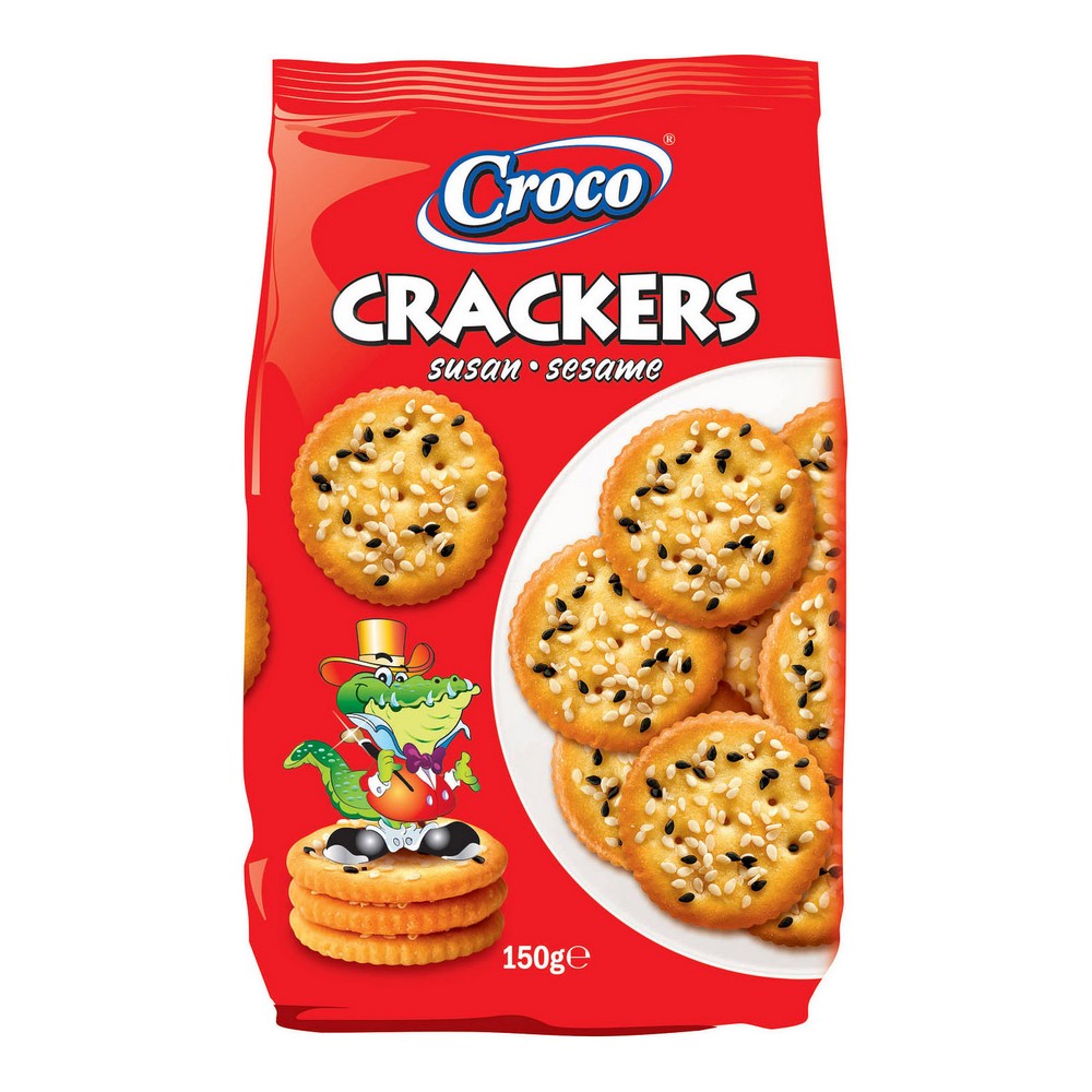 Kakor Croco Craker Sesame (150 g)