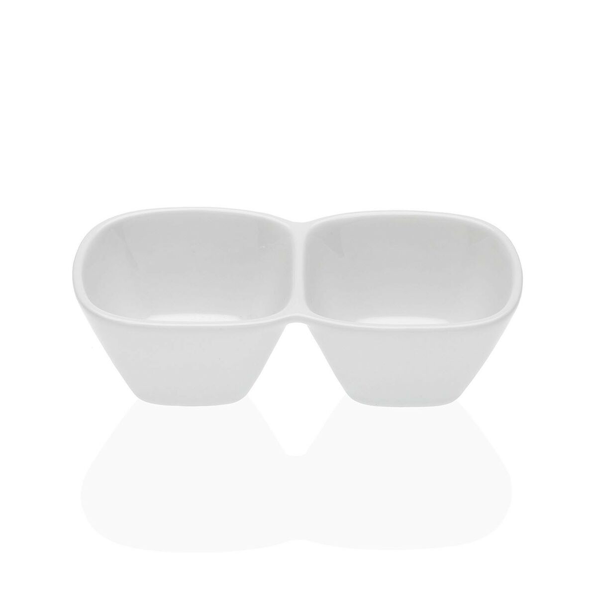 Snacksskål Versa Porslin 7,6 x 4,2 x 15,2 cm