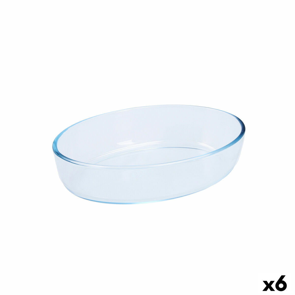 Ugnsform Pyrex Classic 26 x 18 x 7 cm Transparent Glas (6 antal)