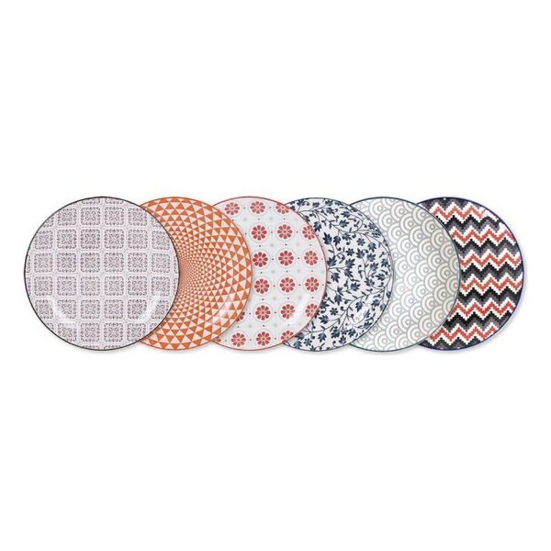 Servingsfat La Mediterránea Hiromi Porslin Rund (ø 20,3 x 2,5 cm)