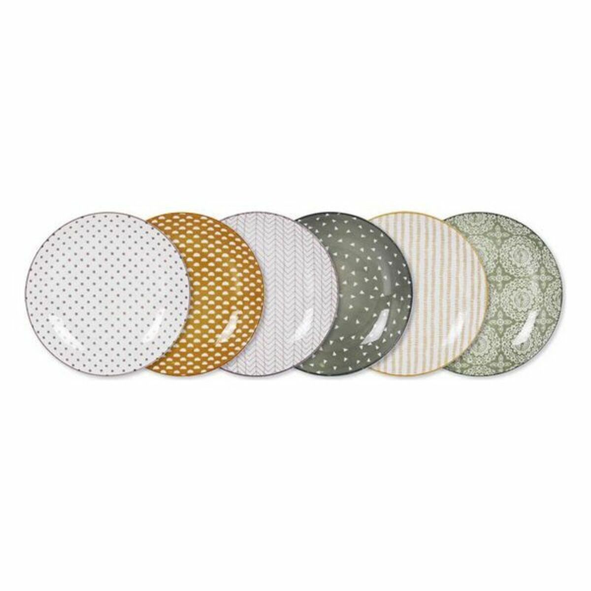 Servingsfat La Mediterránea Mei Porslin Rund (ø 20,3 x 2,5 cm)