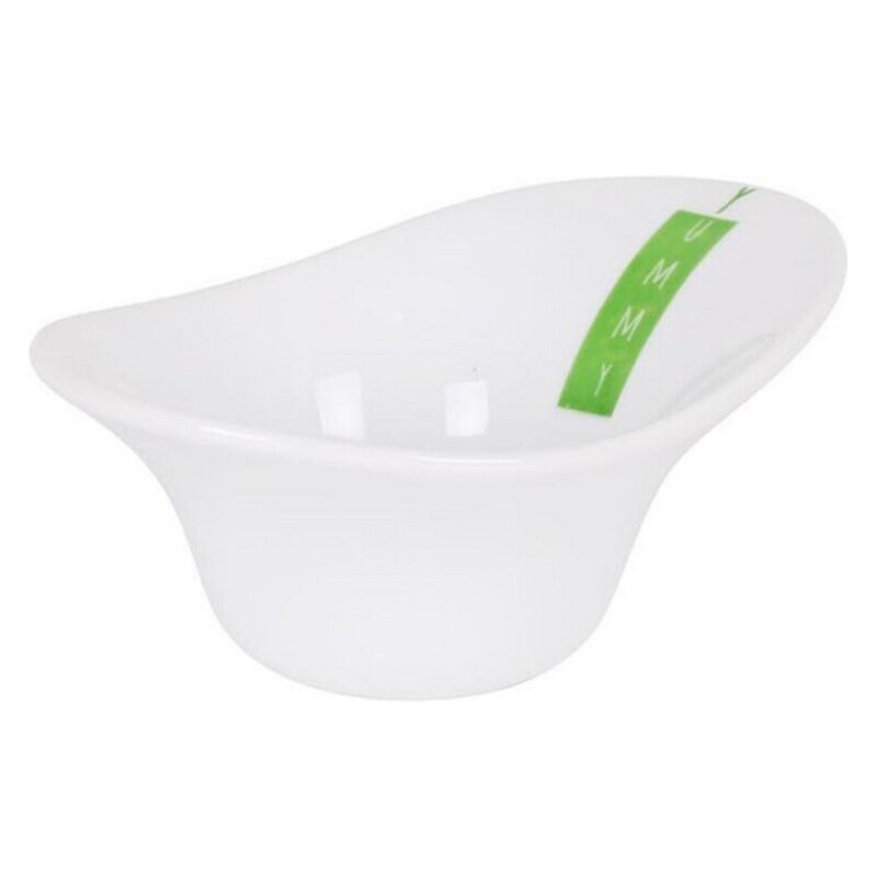 Skål Yummy Vit Porslin, Mått: 18,4 x 13 x 7,3 cm - 2