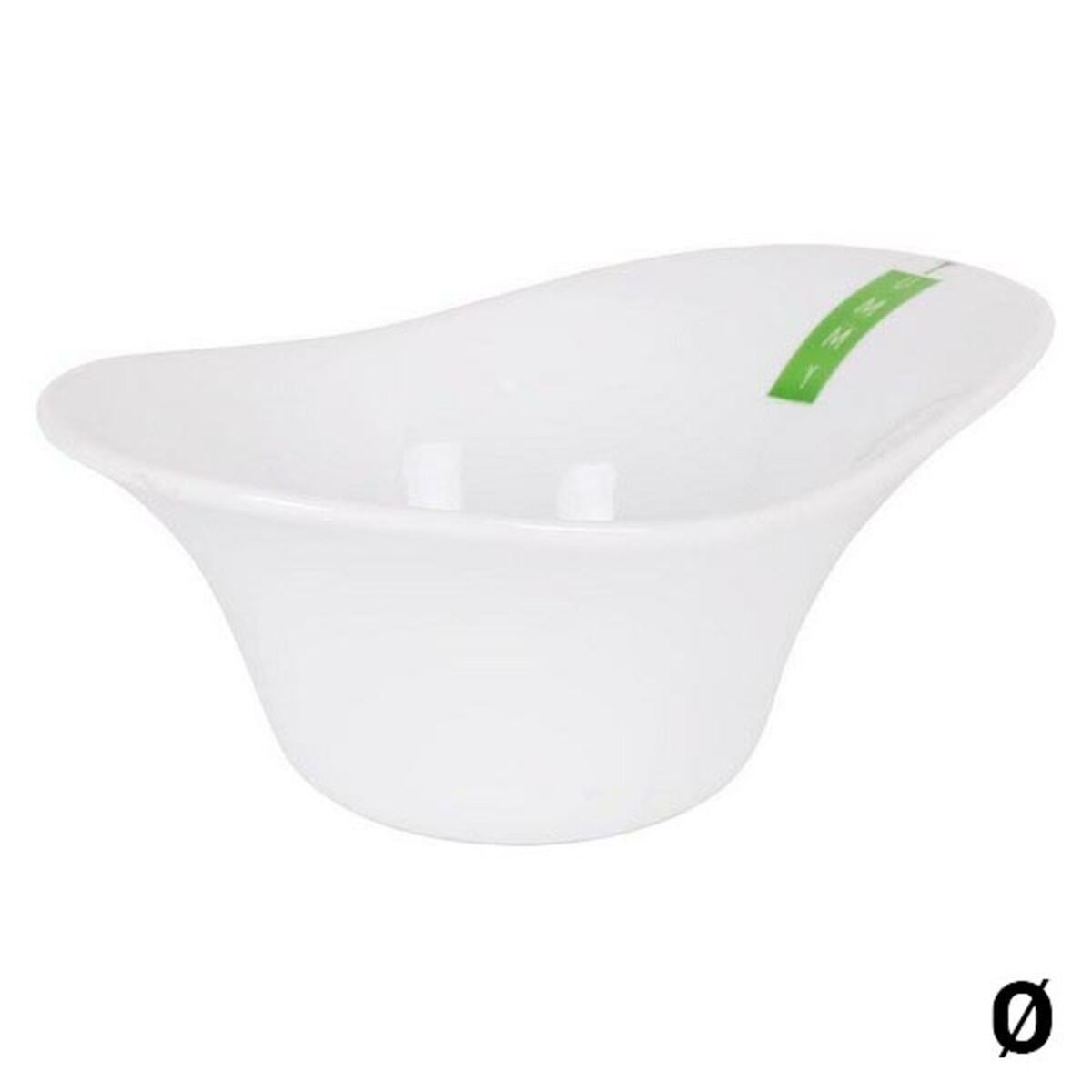 Skål Yummy Vit Porslin, Mått: 13 x 8,3 x 5,7 cm - 3
