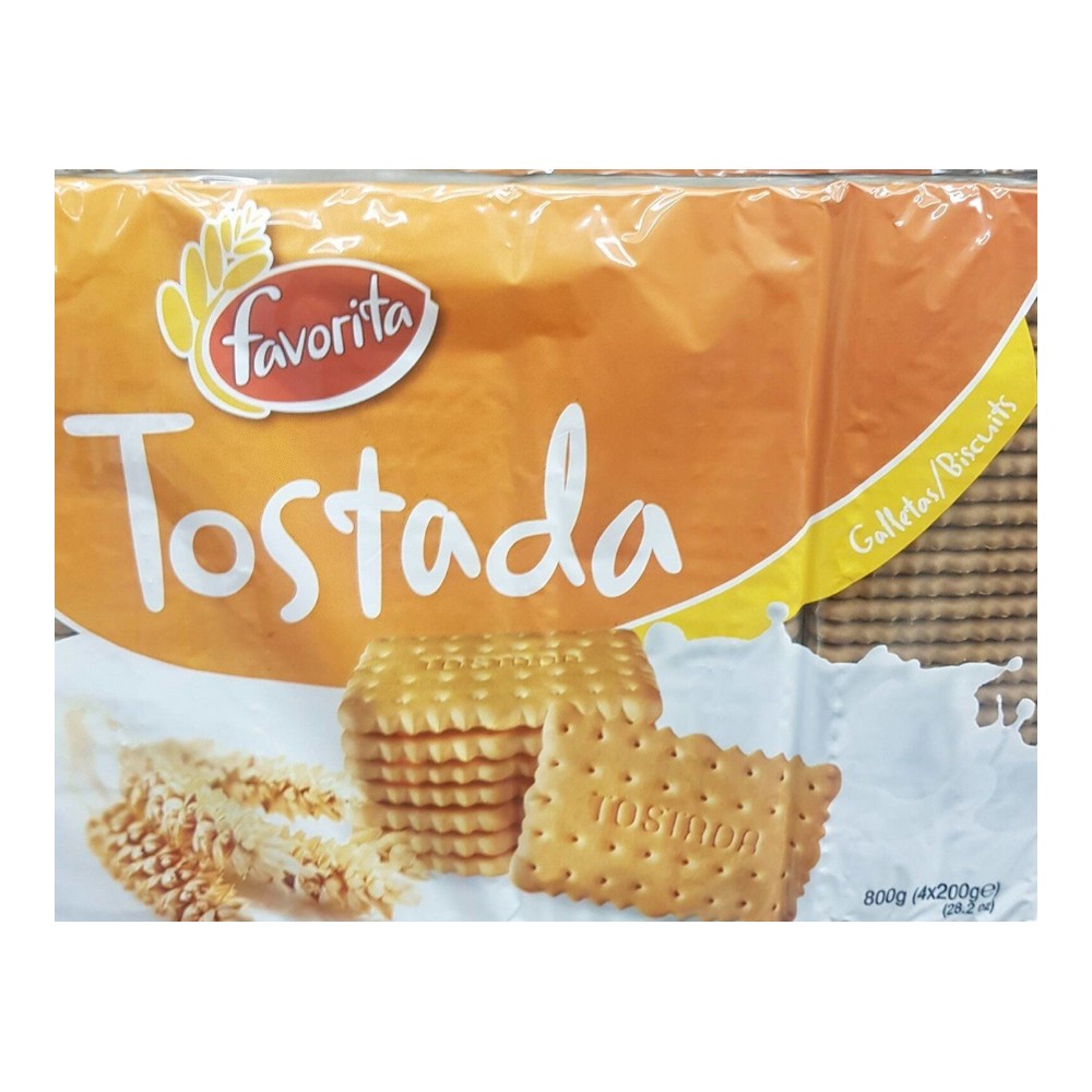 Kakor Favorita Rostat bröd (4 x 200 g)