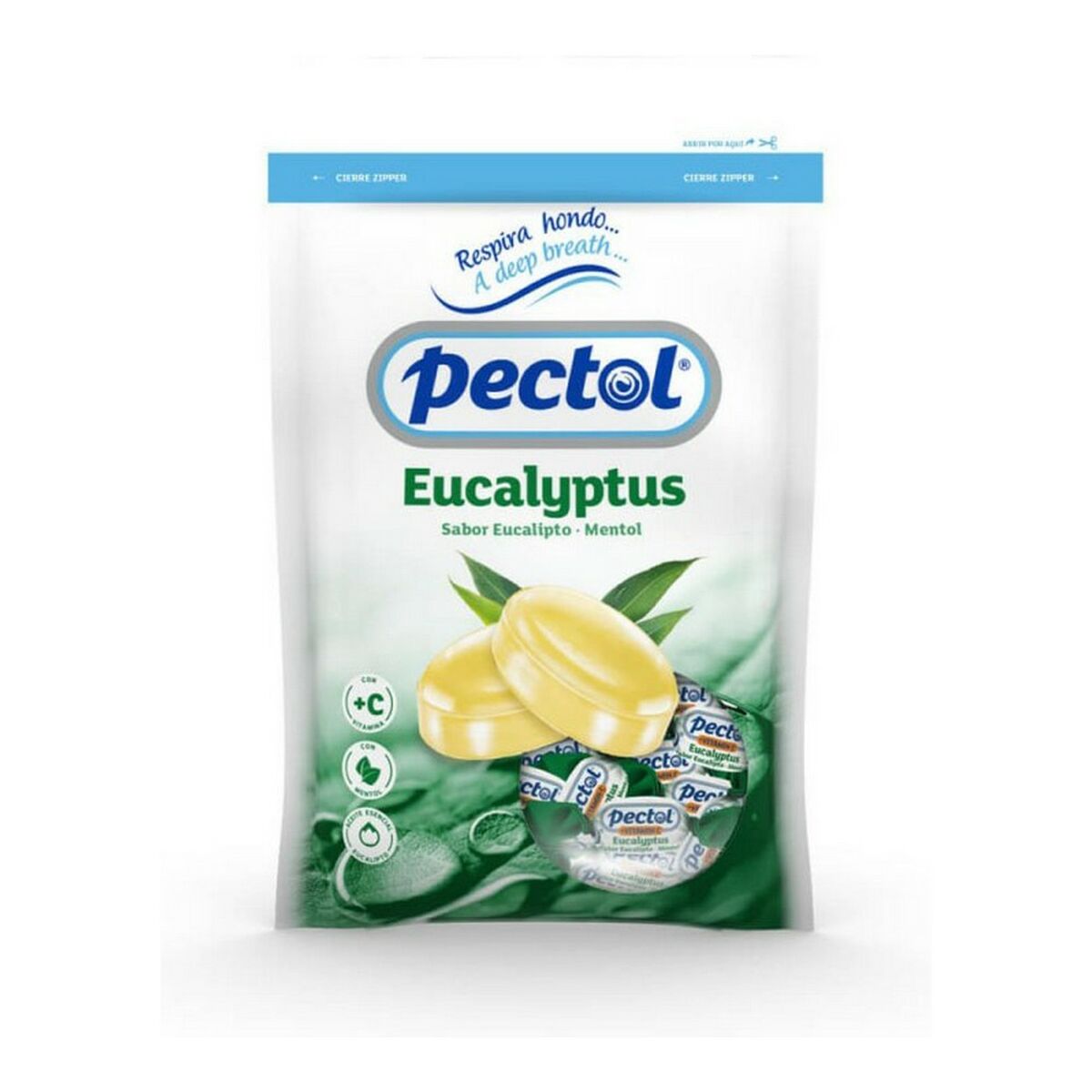 Mintkarameller Oral Pleasure med pepparmintsmak Damel Eukalyptus (150 g) - 2