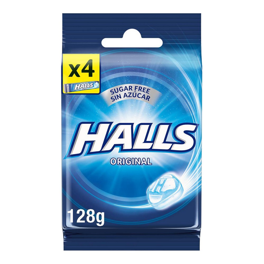 Godis Halls Eukalyptus (4 x 32 g)