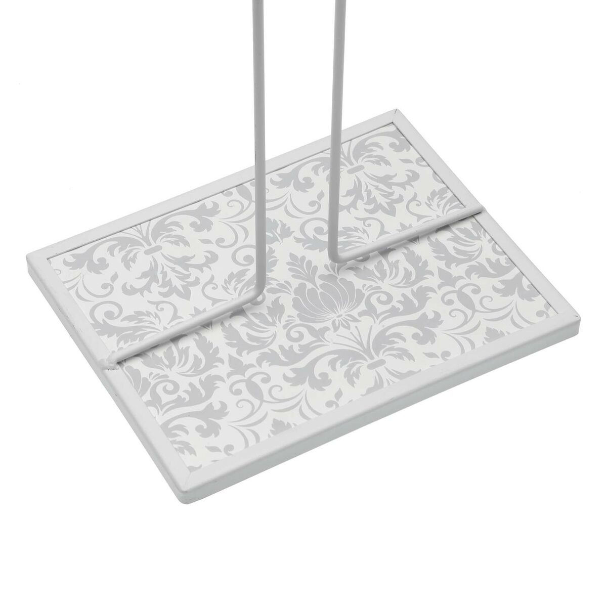 Hushållspappershållare Versa Damasco Metall Stål Trä MDF 16,5 x 31 x 13 cm - 2