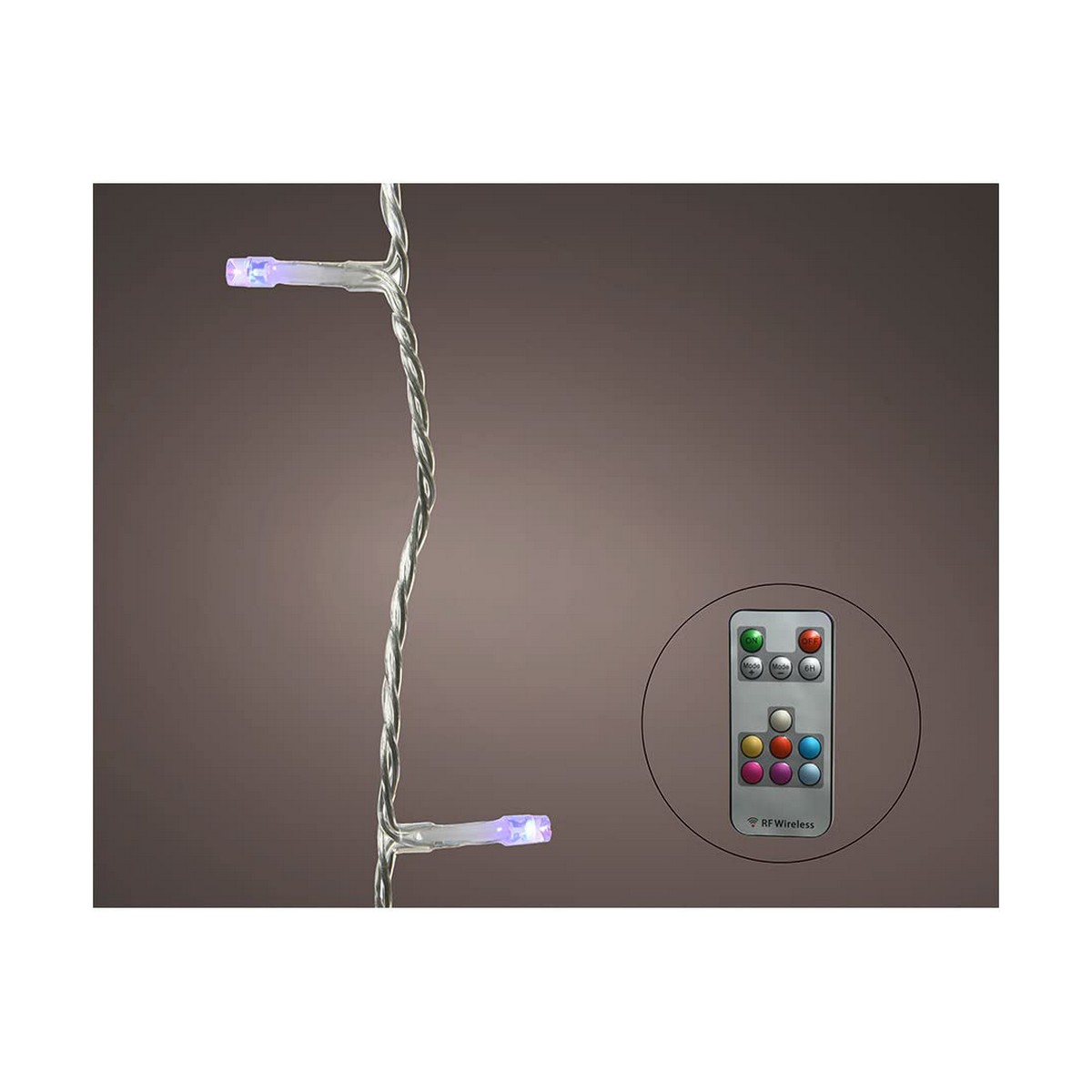 LED-krans Lumineo Multicolour