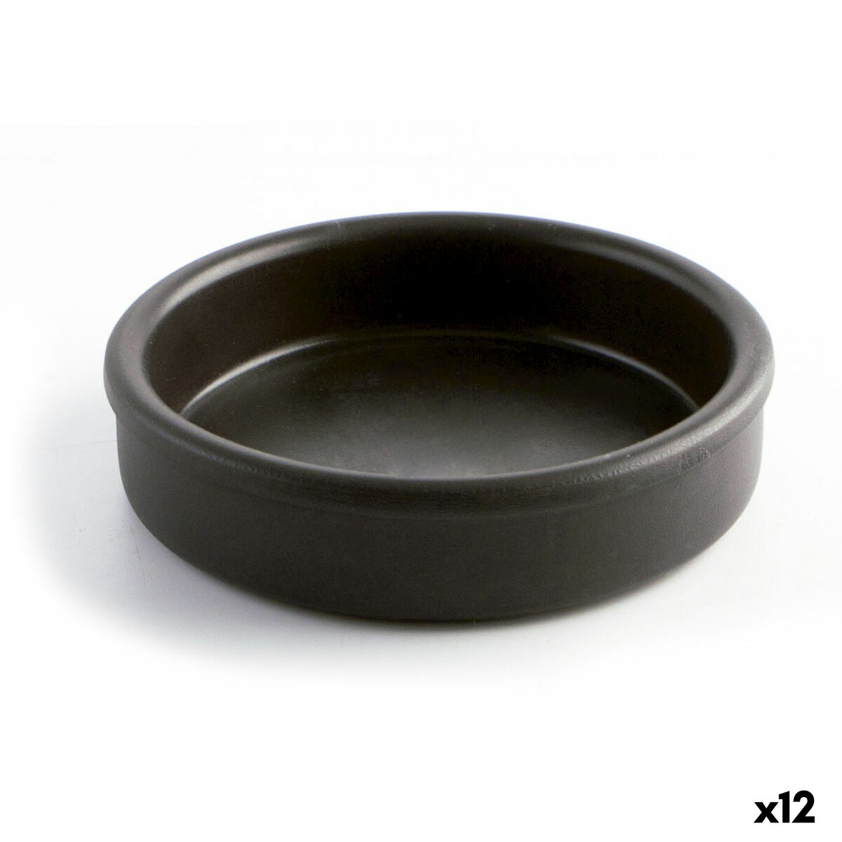 Kastrull Quid Svart Keramik (Ø 18 cm) (12 antal)