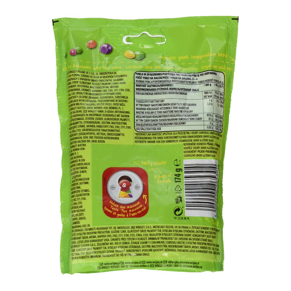 Candies Skittles Crazy Sour (174 g) - 3