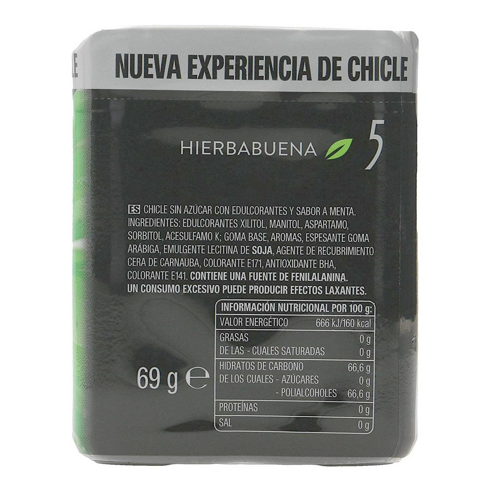 Tuggummi Five Pepparmynta (30 uds) - 2