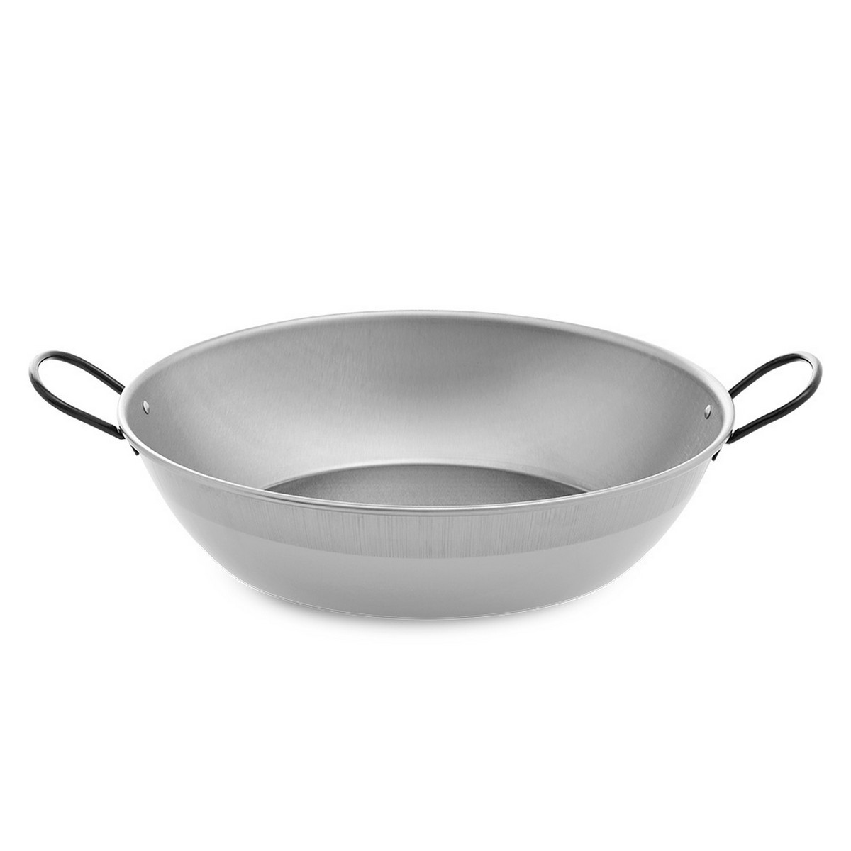 Djup stekpanna med handtag Vaello 450 Putsat stål Kromad (Ø 50 cm)
