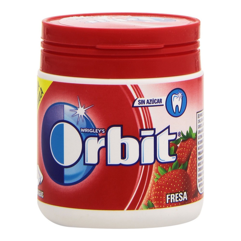 Tuggummi Orbit Jordgubbe (60 uds)