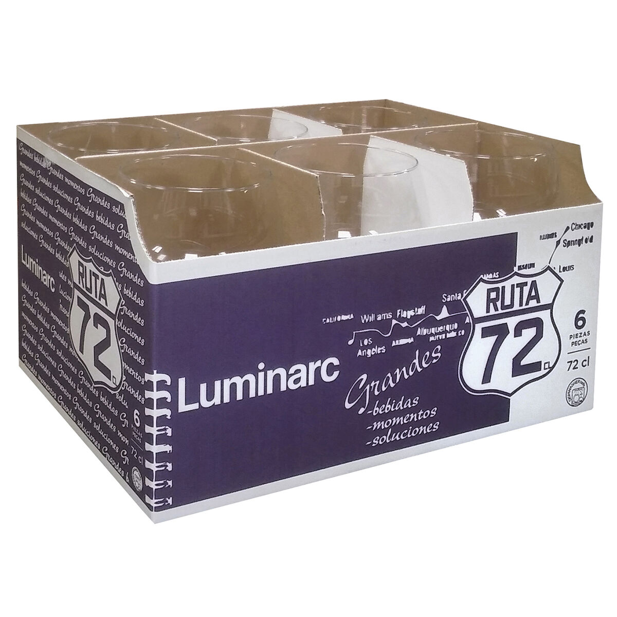 Vinglas Luminarc Transparent Glas (720 ml) (6 antal) - 3