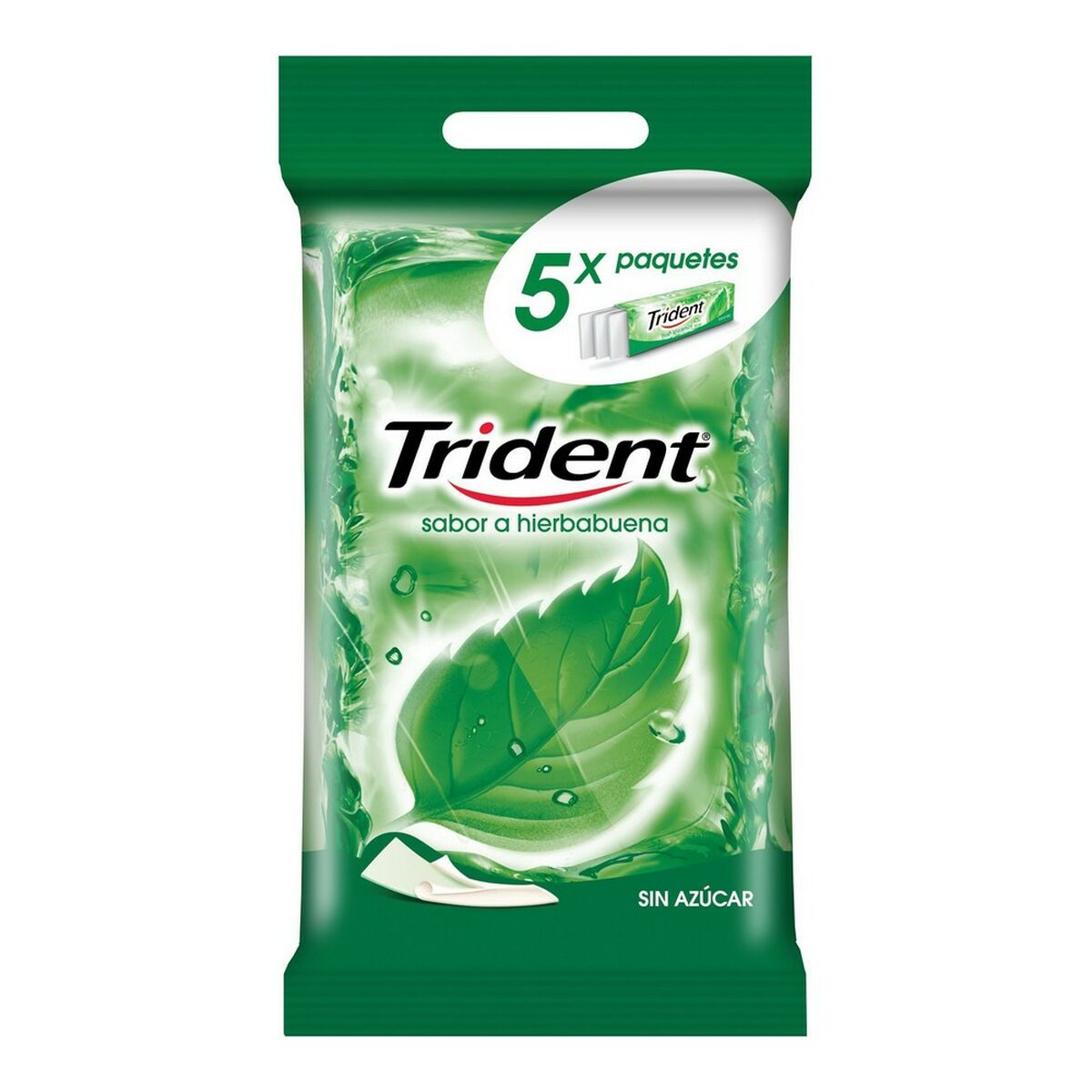 Tuggummi Trident Klorofyll (5 packs) - 2