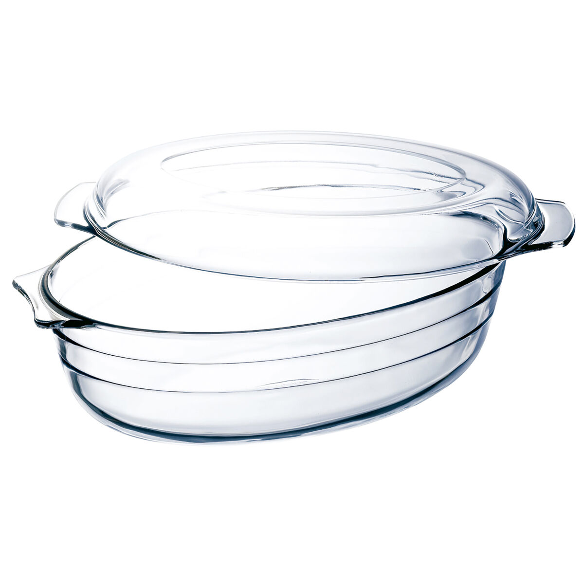Servingsfat Ô Cuisine Ocuisine Vidrio Med lock 3 L 1,1 L Transparent Glas 3 antal - 2