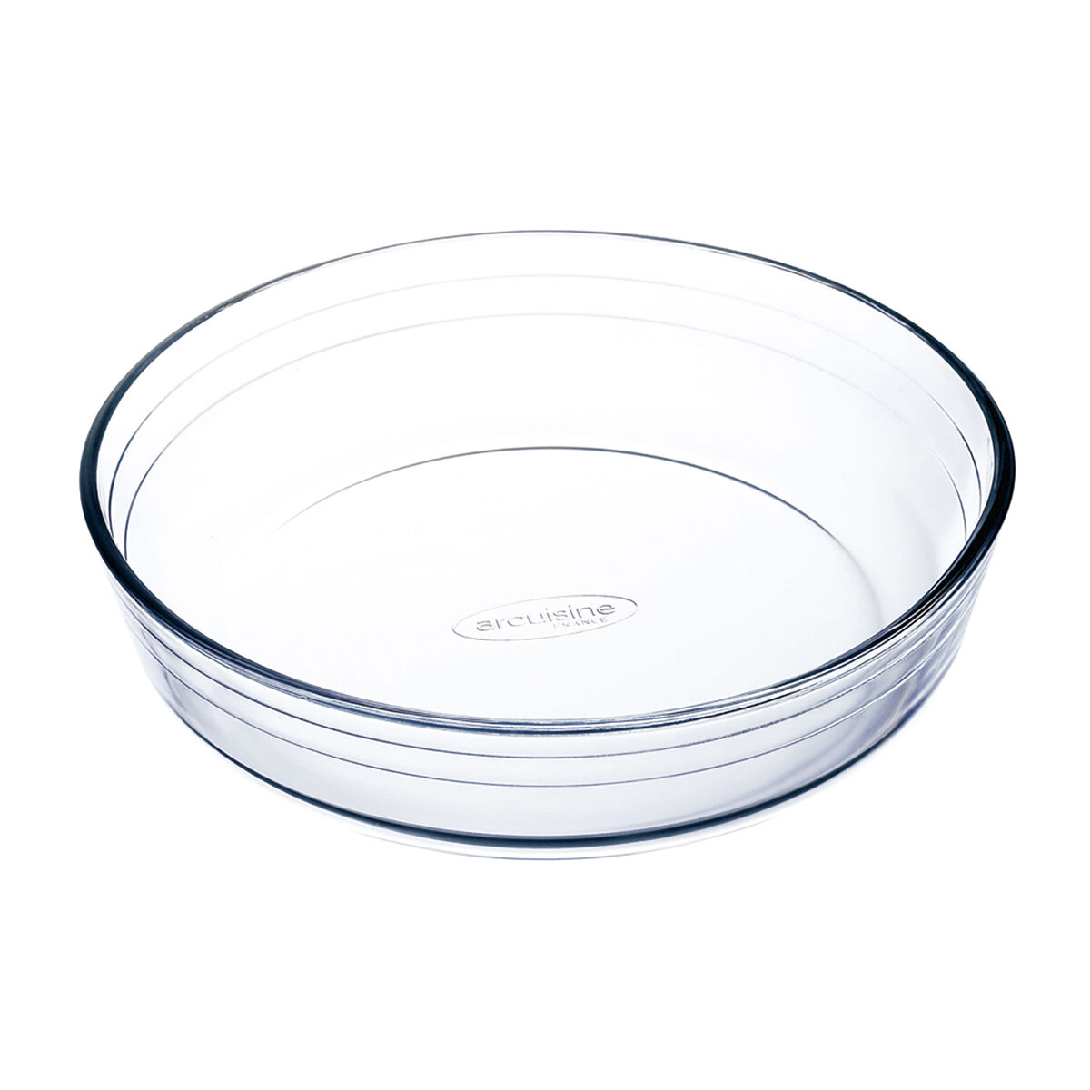 Ugnsform Ô Cuisine Rund 23 x 23 x 6 cm Transparent (6 antal) - 3
