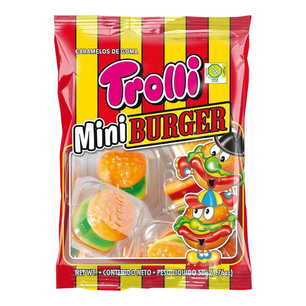 Godis Trolli Mini Burger (50 g) - 5