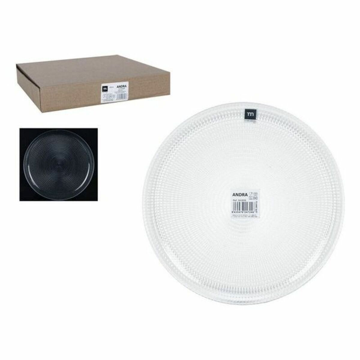Platt skål La Mediterránea Andra Glas (ø 27cm)