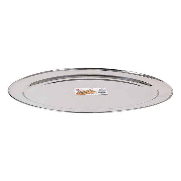 Servingsfat Privilege Oval Silvrig (50 x 34,7 cm)
