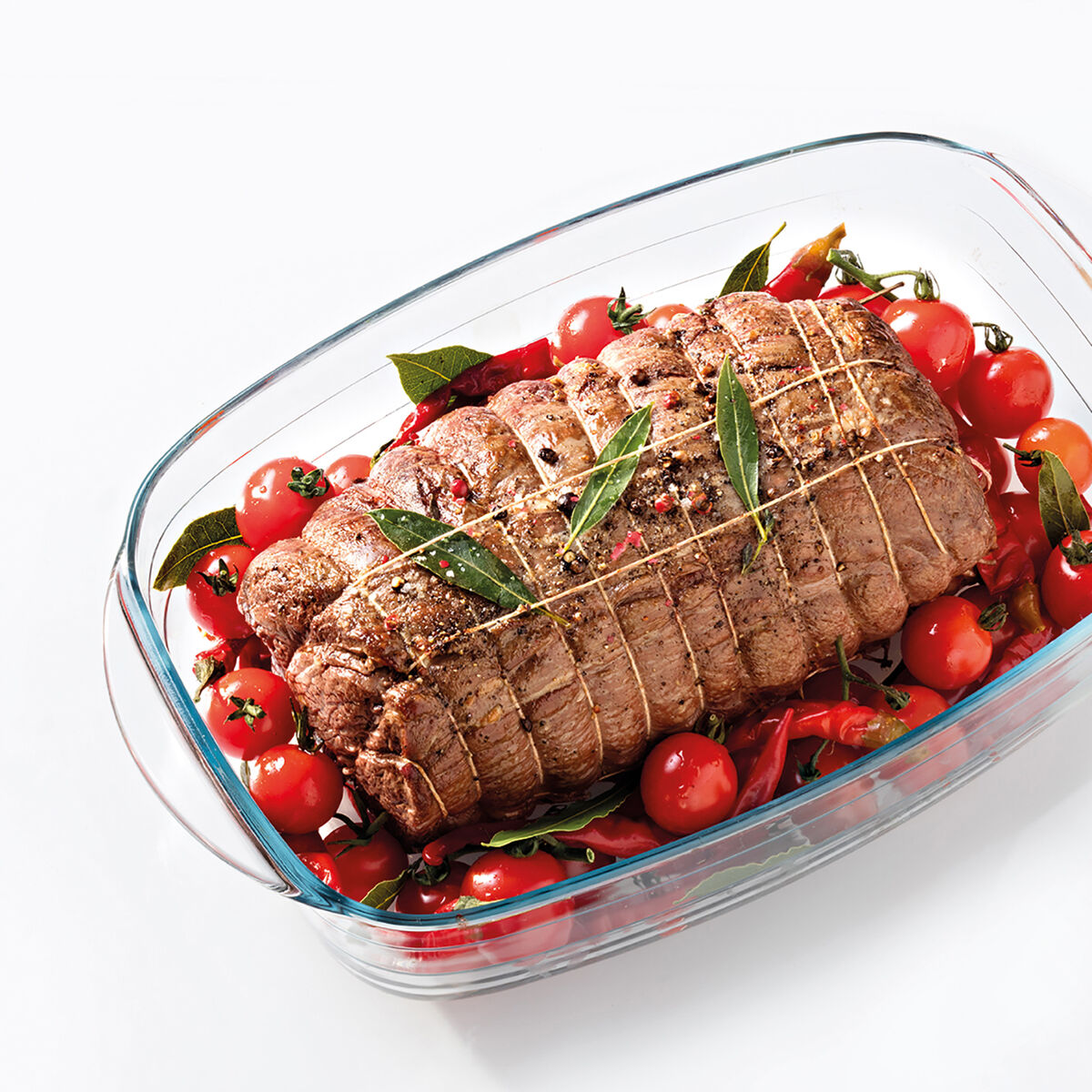 Ugnsform Ô Cuisine Ocuisine Vidrio Rektangulär Transparent Glas 6 antal 35 x 22 x 6 cm - 2