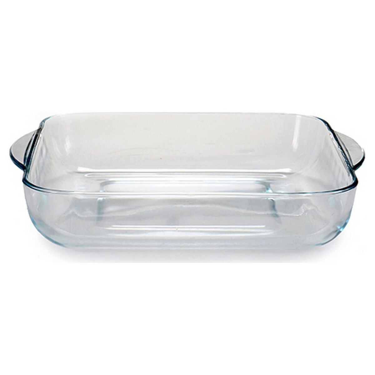 Uppsättning av köksfat Transparent Borosilikatglas (2 Delar)