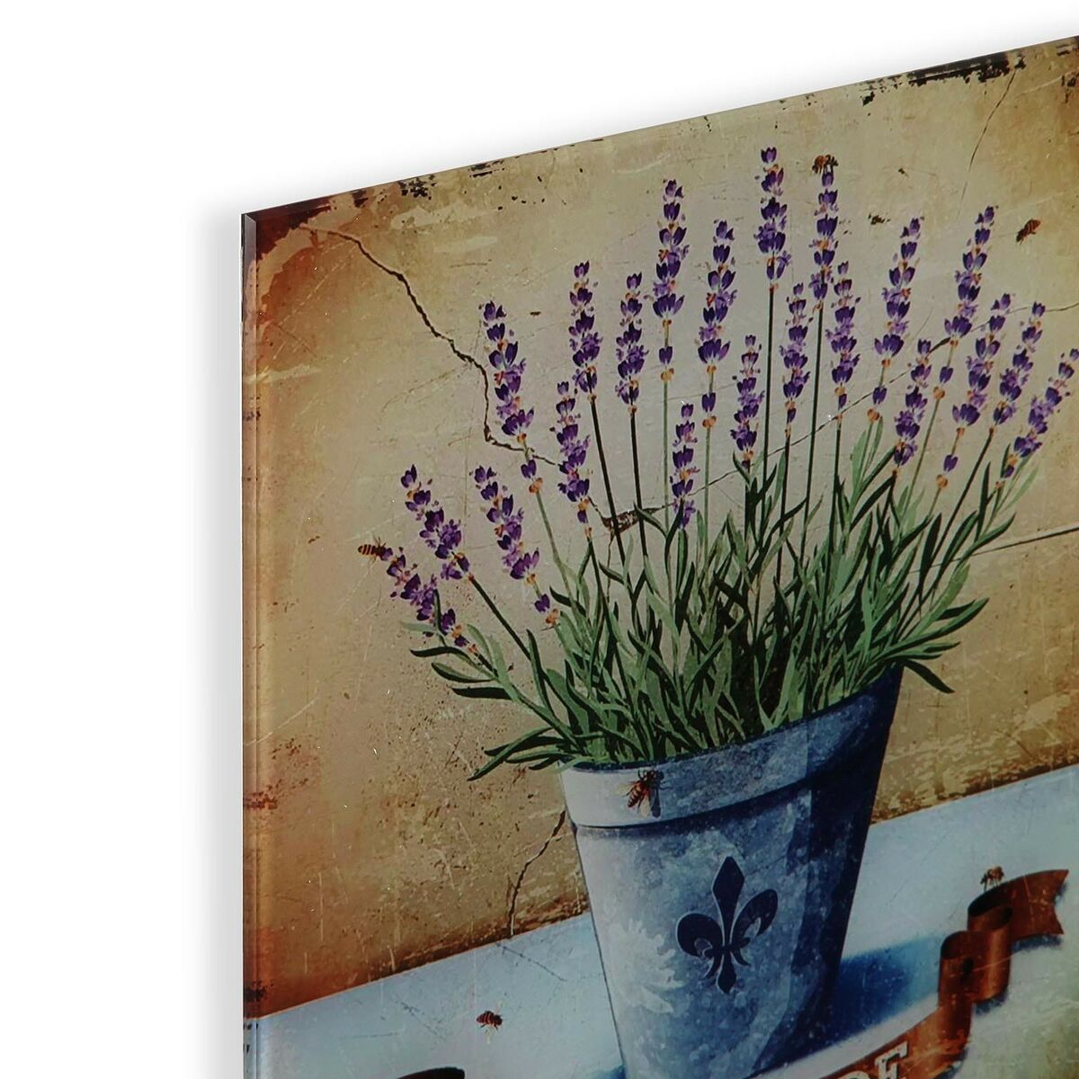 Tavla Versa Lavendel Glas 1 x 30 x 30 cm - 2