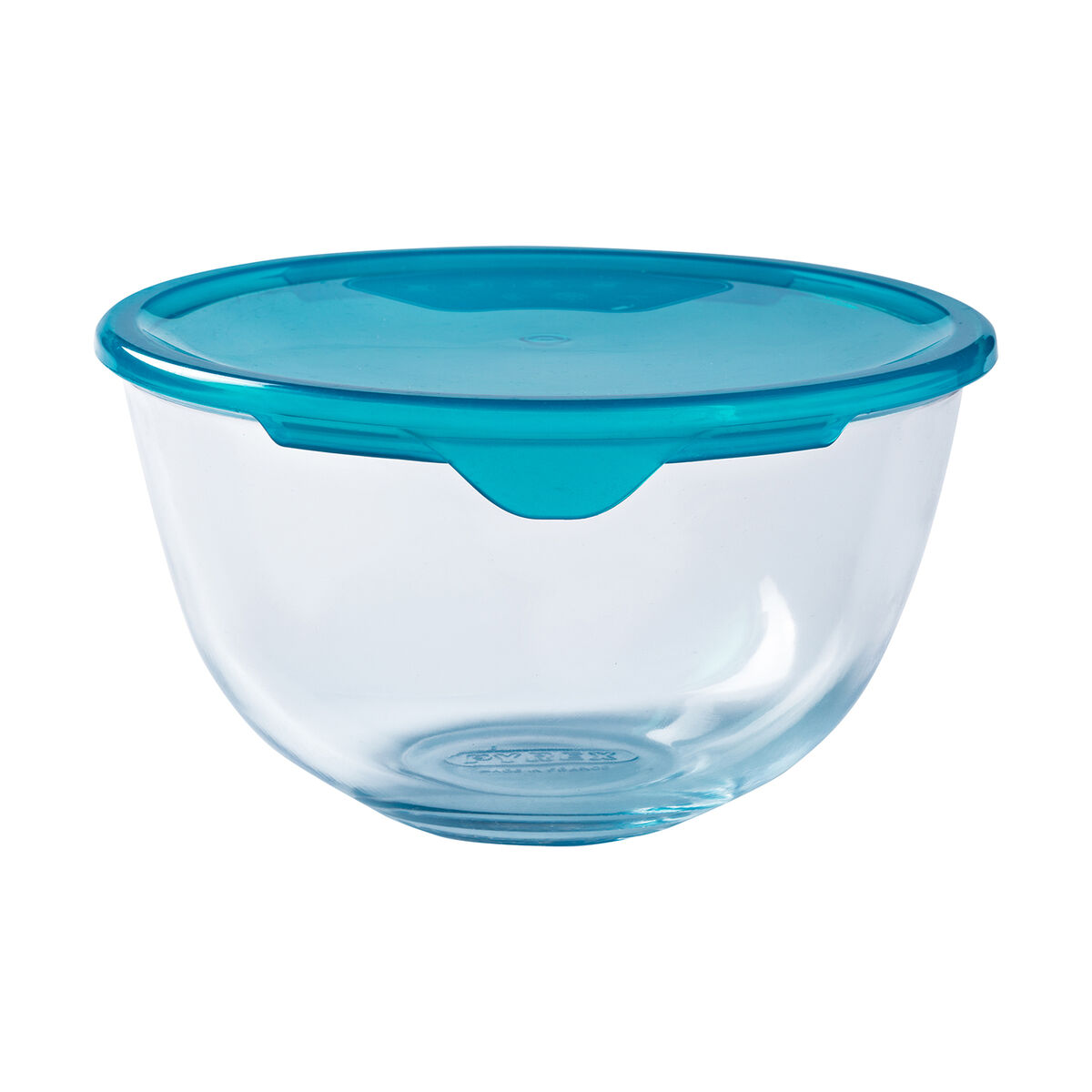 Rund matlåda med lock Pyrex Cook & Store Blå 15 x 15 x 8 cm 500 ml Silikon Glas (6 antal) - 2