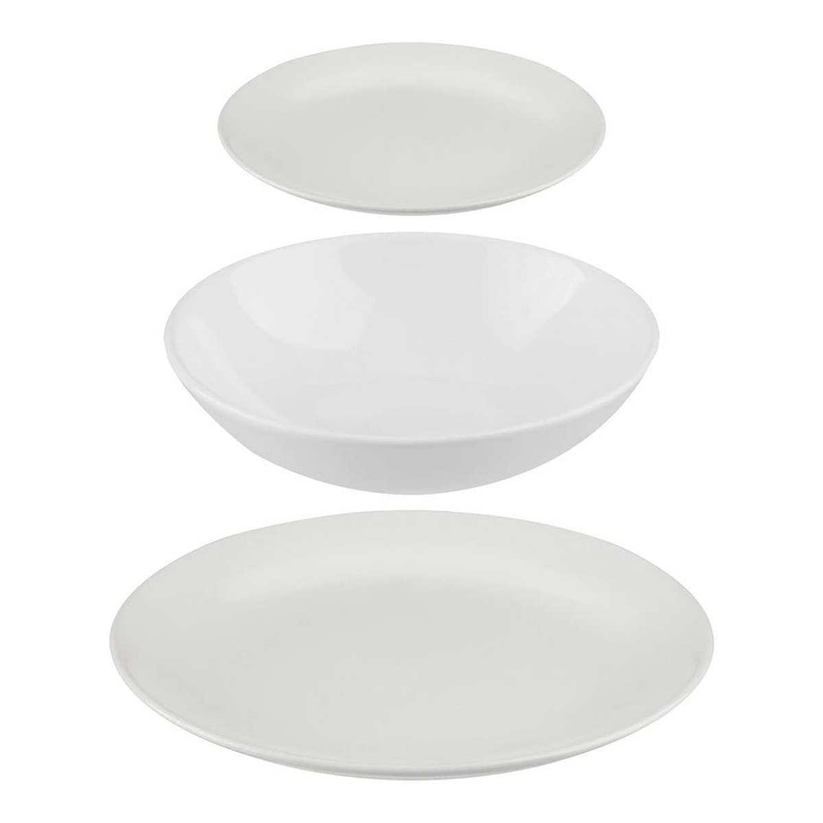 Matservis Secret de Gourmet Vit Keramik 18 Delar