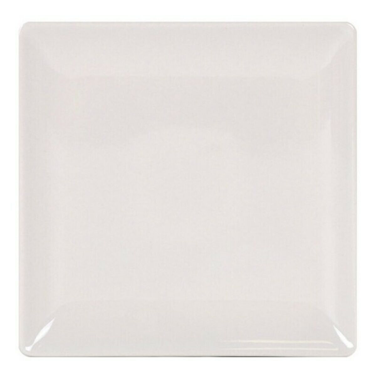 Platt skål La Mediterránea 41678 Stengods Elfenben 24 x 24 x 2 cm (24 cm) - 3