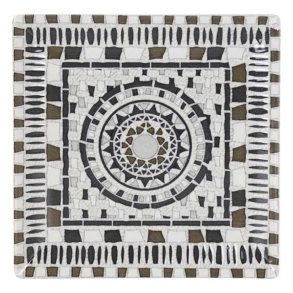 Platt skål La Mediterránea Barroc Porslin 24 x 24 x 2 cm (24 x 24 x 2 cm)