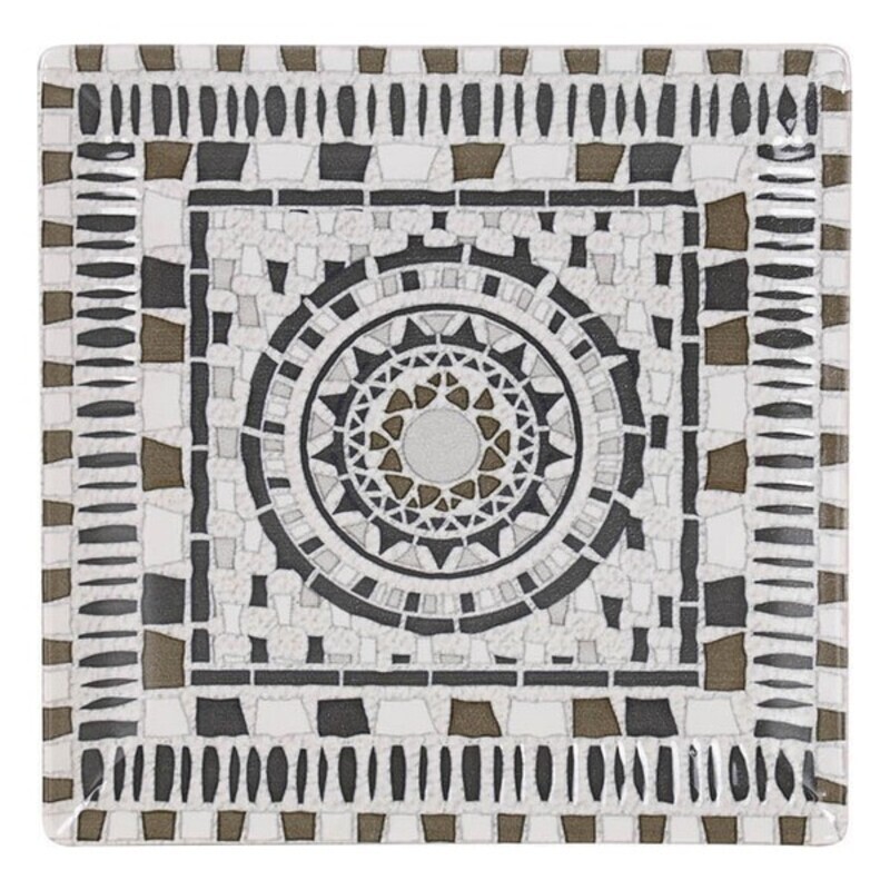 Platt skål La Mediterránea Barroc Porslin 24 x 24 x 2 cm (24 x 24 x 2 cm) - 2