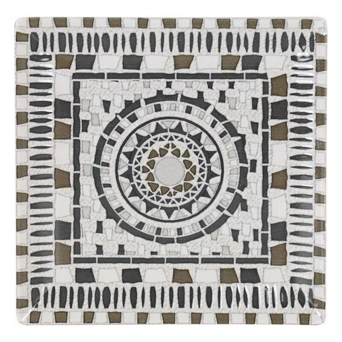 Platt skål La Mediterránea Barroc Porslin 24 x 24 x 2 cm (24 x 24 x 2 cm) - 3