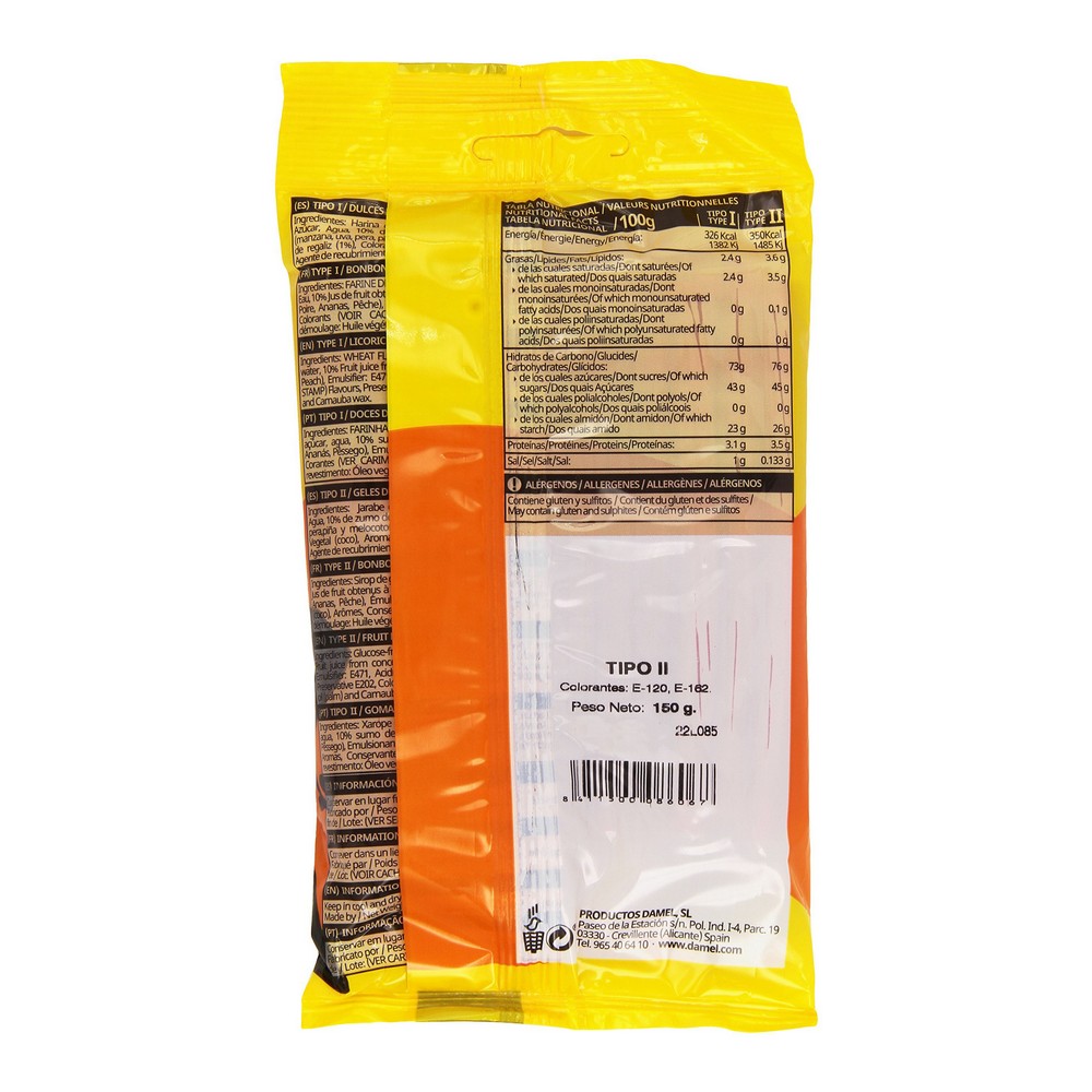 Godis Damel Jordgubbe (150 g) - 3