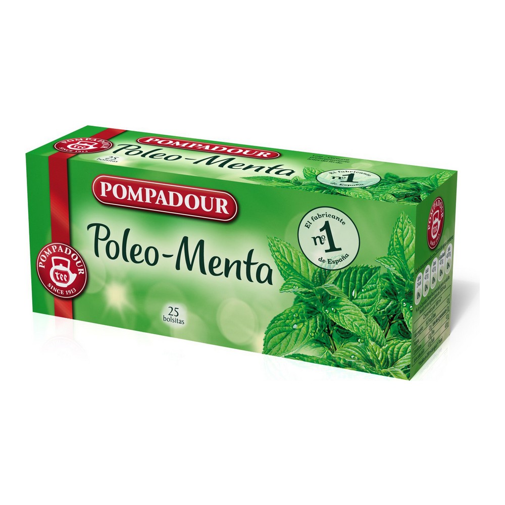Infusion Pompadour Polo Mynta (25 uds)