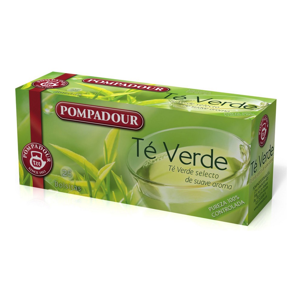 Infusion Pompadour Grönt te (25 uds)