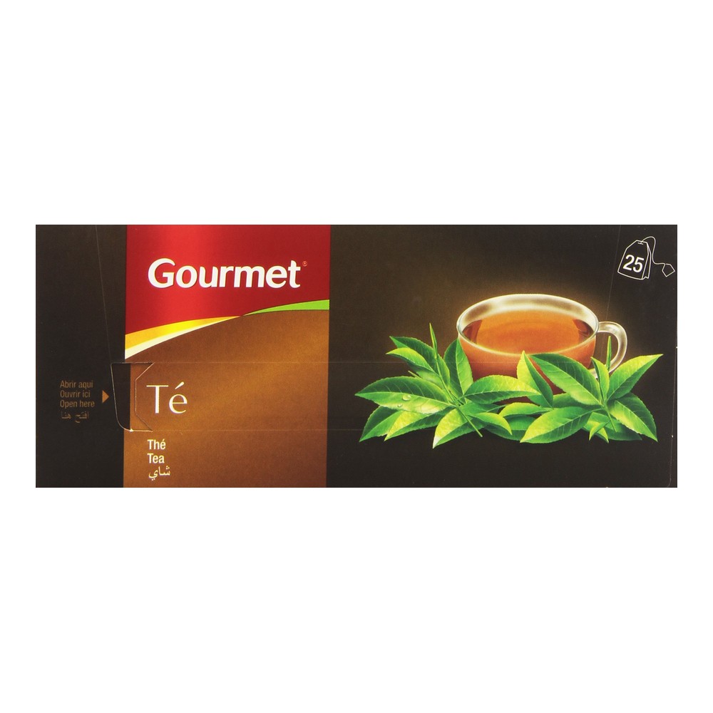 Infusion Gourmet Svart Te (25 uds)