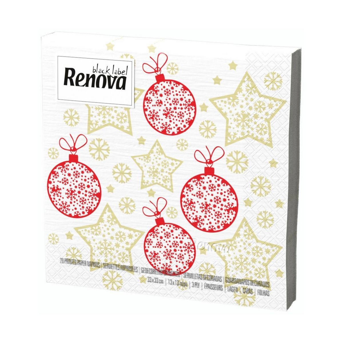 Pappersservett Renova Jul - 2